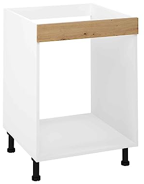 HOGAR24 ES - Mueble Bajo para Horno Color Roble Albar, Medidas: 85 x 60 x 58 cm