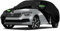 Autoabdeckung Wasserdicht Ersatz für Skoda Kamiq 2019-2023, Auto Abdeckplane Autogarage Autoplane Ganzgarage, Atmungsaktive Vollgarage Wasserdicht Reflexionsstreifen, 167(L)* 70.5(W)* 61(H)