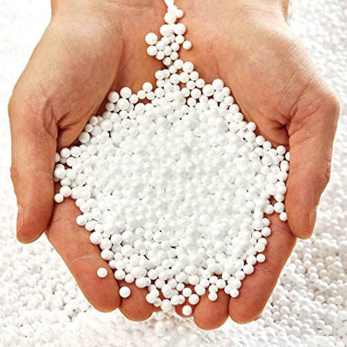 Green Bean 10 Liter Hochwertige Mikro-EPS Perlen 0,5-1 mm aus Deutscher Produktion für Sitzsack-Füllung | Styropor-Kügelchen Nachfüllpack Kissen-Füllung Mikroperlen Stillkissen