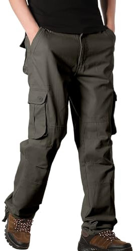 Generisch Outdoor Bundhose – Perfekter Begleiter fürs Wandern, Angeln, Camping und mehr – robust, atmungsaktiv & langlebig Schnittschutzhose Herren Hose Männer Cargo