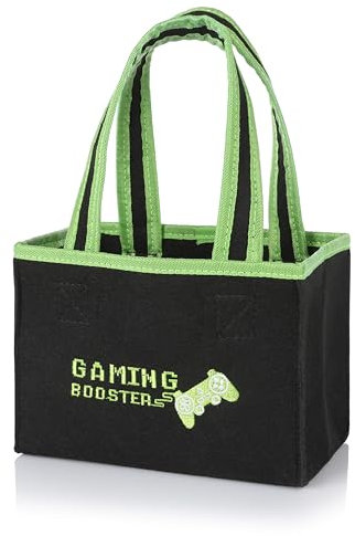 FunX Flaschentasche Gaming Booster - Controller Geschenk für Jungen und Teenager - Gamer Gadgets - 21 x 15 x 13 cm