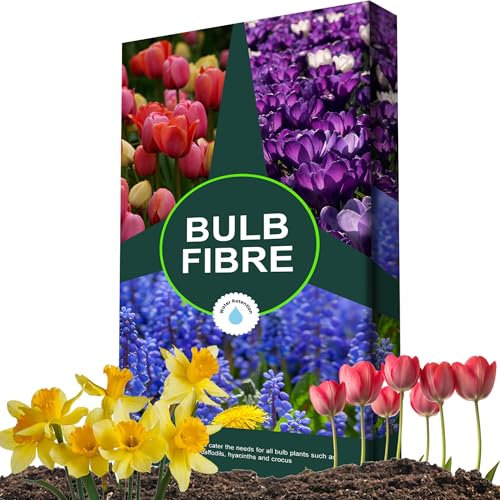 20 Litre Bulb Fibre Compost With Improved Water Retention Fast Establishment For Tulips, Daffodils, Hyacinths & Crocus (1)