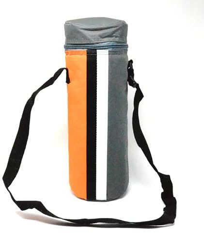 Bouteilles de 2 litres de 2 litres. XXL Refroidisseur Souple Portable pour Plage, Camping, Sac Isotherme en Tissu comme Denim
