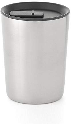 MUJI Edelstahl Wärme- und Kälte-Tumbler, 300 ml Fassungsvermögen, Silber, 4549738395492