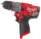 Milwaukee - Perceuse à percussion 12 V Li-Ion 2.0 Ah 37 Nm 6 en 1 avec mandrin amovible - M12 FPDX-202X