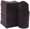 KinHwa Microfibre Dish Cloths Reusable Cleaning Cloth Super Absorben and Lint Free Towels Kitchen Fast Drying Cloth 30x30cm 20 Pack Brown