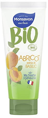 Monsavon BIO Gel Douche Abricot Basilic 200 ml