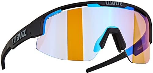 Bliz Matrix Nordic Light Sportbrille, matt Black/orange Blue