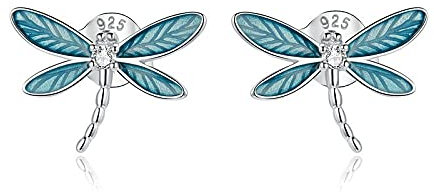 925 Sterling Silber Libelle Ohrringe Für Frauen Hypoallergener Silberschmuck Für Kinder Hypoallergener Süßer Ohrring