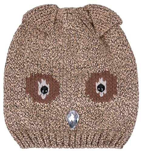 sarcia.eu Braune Mütze Eule Einheitsgröße