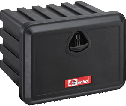 FTsolid Unterbaubox Staubox Anhängerkiste Gurtkiste Unterflurbox Werkzeugkiste (500x365x400)