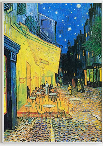 JOPRICO Vincent Van Gogh Poster - Nachtcafè Größe 21x30cm (A4)