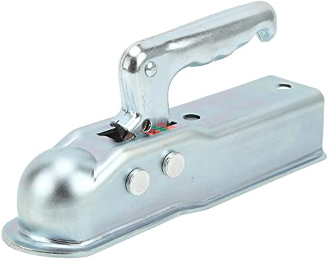 Anhängerkupplung mit Gerader Zunge, 50-mm-Anhängerkupplung, Kugelkupplung, Strapazierfähiger, Stoßfester Anhänger für 50-mm-Vierkantrohr
