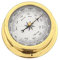 LOVIVER Wandmontierte Barometeruhr, analoge Wetterstation, Messwerkzeug, Manometer, drinnen und draußen, für, Segelschiffe, Zuhause, Marine, Yacht