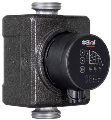 Biral HE-Umwälzpumpe PrimAX T2 25-4 180 RED G 1 1/2 230V mit Wärmedämmschale