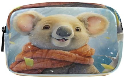 Kinderkarikatur Süßer Koala Federmäppchen Federtaschen Mäppchen Große Kapazität Schlamperbox Kosmetik Make-up Tasche für Jungen Mädchen Schule Schüler