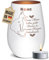 PR Print Royal Trauer Windlicht mit Gravur für Katzen - Spuren im Herzen - mit Name - Erinnerungslicht, Gedenklicht, Trauergeschenk | inkl. Teelicht, 450 ml, Weiß/Bronze