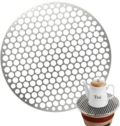 Grillnetz für Herd, Grillnetz – Netz aus Edelstahlgeflecht für BBQ-Net – Ersatz für Grill, Kühlergrill, Outdoor-Zubehör für Camping im Freien