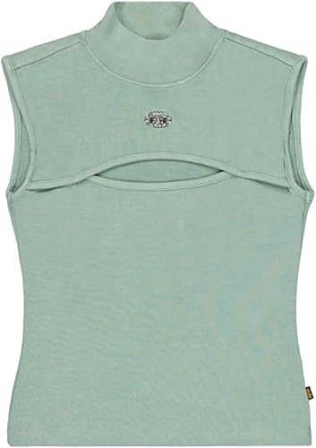 Alpha Industries Damen World Cut Out T-Shirt (1er Pack)