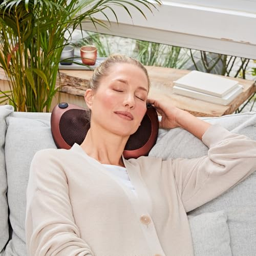 3 PAGEN® beheiztes Massage-Kissen – ideal für Nacken oder Füße – drei Schnelligkeitsstufen – vielseitig einsetzbar – einfache Bedienung - wohltuende Entspannung durch pulsierende Wärme