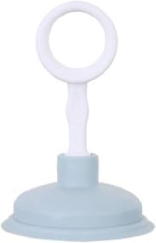 Blue Sink Plunger,Bathroom Small Drain Plunger Portable Kitchen Sink Drain Suction Cup Liquid Plumber Clog Remover Easy to Unclog,Drain Cleaning Equipment