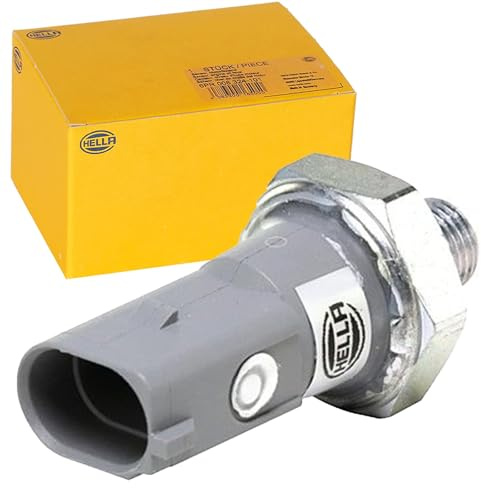 HELLA 6ZL 009 600-281 Oil Pressure Switch - 1-pin connector - Housing Colour: Green