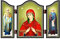 NKlaus 1425 Temperance of Evil Hearts Seven Pipes Christian Icon Semistrel'naja Ik