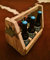 Reclaimed Wood Beer Bottle Caddy
