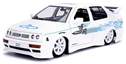 Jada Toys- The Fast and The Furious Car Miniature Collection, 253203025, Blanco/Azul