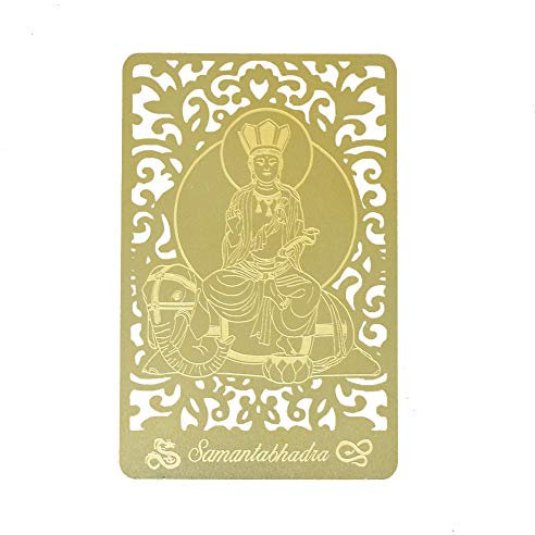 Feng Shui Bodhisattva Samantabhadra für Drache und Schlange (Goldene Hängende Statue für Hochzeit)