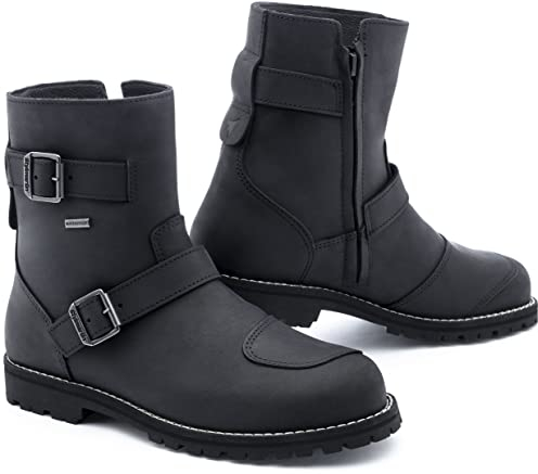 Stylmartin Legend Mid WP Stivali da moto, nero, 43