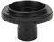 Goshyda Microscope Adapter Ring, 23.2mm Microscope T Mount Extension Tube T2 Mount Adapter Ring for Nikon F, Mount Camera