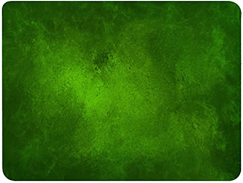 Silent Monsters Tapis de Souris L 36 x 25 cm, Mouse Pad, Motif Vert, Tapis de Souris en Tissu, antidérapant, Silencieux, Le Jeu vidéo, Bureau, Home Office, Lavable, Enroulable, découpé au Laser