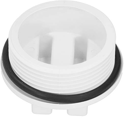 5 pezzi Tappo Scarico Piscina Tappo Filettato Piscina 1,5 pollici per piscina tappo invernale tappo scarico filtro con anello in gomma per piscina, vasca idromassaggio, accessori invernali per spa