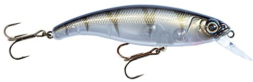 Fox Rage 90mm 15g Slick Stick SR UV - Wobbler, Farbe:Striped Shiner