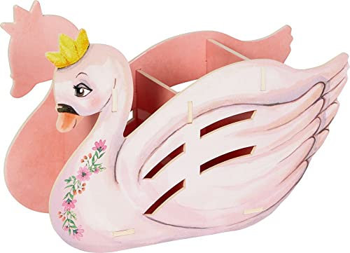 Die Spiegelburg LLF STIFTEKOECHER SC Schwan - Rosa, kindlich, glamourös, Swans & Lillifee-Design - Stiftekoecher