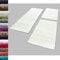 Carpettex Bettumrandung Schlafzimmer 3teilig Shaggy Teppich Hochflor Einfarbig Creme Bettset:2 mal 60x110 + 1 mal 80x250 - Bettvorleger Schlafzimmer Läuferset Weicher Flauschig Bettumrandung Teppich