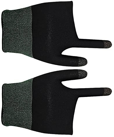 a-r Nahtlose -Handschuhe | Game-Controller Daumenärmel | 1 Paar Zwei-Finger-Handschuhe für mobile Game-Controller, präzise und empfindlich, Anti-Schweiß, atmungsaktiv, nahtlos, A2/b12