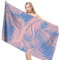Mikrofaser Handtuch Strand Strandtuch Damen Mädchen, Beach Towel Strandlaken Saunahandtuch Camping Fitness Yoga Sport Handtuch Gym Strandhandtuch Strandtuch Groß Reisehandtuch Badetücher Strandtücher