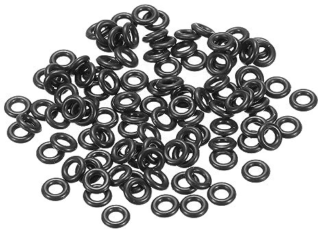 PATIKIL Dart Welle Ringe 100 Packung Gummi Dart O-Ring für Verbesserter Griff