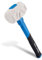Real Steel Gummihammer, 680g Schonhammer mit Rutschfestem Gummigriff für Bodenbeläge, Holzbearbeitung, Pflastersteine 0320