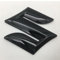 HBANMK Auto Emblem Aufkleber für Suzuki Vitara Alivio Swift Alto SX4, Schwarz, Autoaufkleber, 12CM