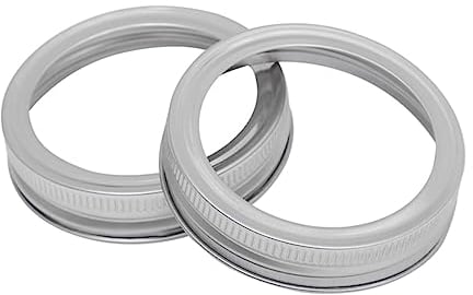 TOPBATHY 24stücke Glasgriffe Drahtbügel Glasaufhänger Glashebebügel Glasdeckelring Glaszubehör Weißblech Silberfarben Für Einmachglas Deckel