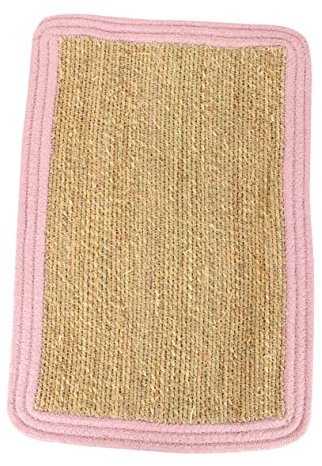 Amosfun Scald Placemat Straw Woven Heat Insulation Dining Table Mats Non-slip for Kitchen Worktop Protector