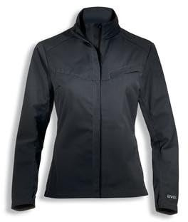Uvex Suxxeed Damen-Arbeitsjacke - Dunkelgraue Frauen-Bundjacke - mit Stehkragen