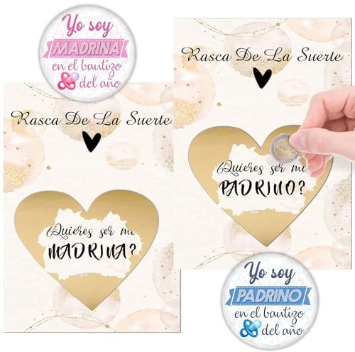 Rubbelkarten Schwangerschaftsankündigung, du wirst Großeltern, du willst mein Pate, Trauzeuge sein (modern)