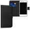 Custodia Compatibile con HUAWEI P20 LITE (2018) ANE-LX1 / ANE-L21 ANE-LX1 / LX2 / LX3 COVER stand flip LIBRO gel PORTAFOGLIO Protezione magnetica case matte eco pelle porta carte vano card (Nero)