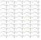 50/100 Befestigungsklammern, seitliche Befestigungsclips für 5050 3528 5630 3014 LED-Lichtleiste, 10 mm Breite (50 Stück)