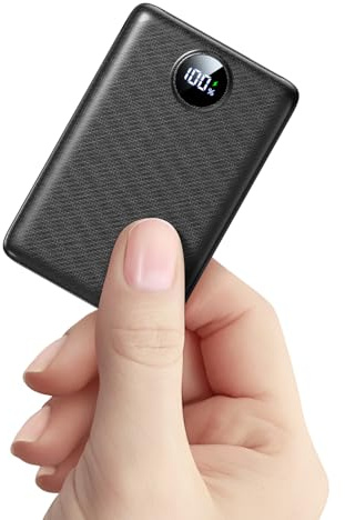 Power Bank, 22.5W Mini PowerBank 20000mAh(USB-C Input & Output), PD 3.0 QC 3.0 Externe Handyakkus mit LED Display, Kompatibel mit iPhone 16 15 14 13