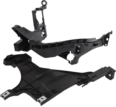 Bracket Light 2PCS Front L+R Headlight Mount Support Plate Bracket Fit for A4 S4 B8 2013-2016 8T0941453D 8T0941454D Light Tube Clamp